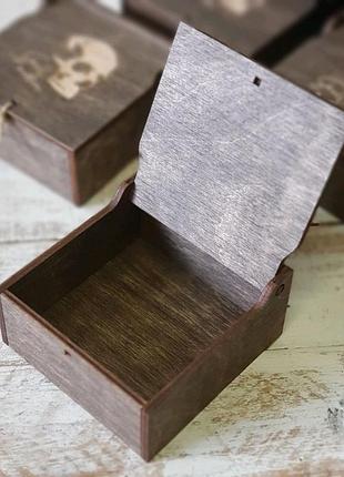 Коробка з фанери з накидною кришкою 23х11х20см 3мм