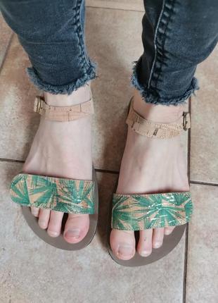 Босоніжки barefoot tikki - vegan sandals vibe v1 - nature 372 фото