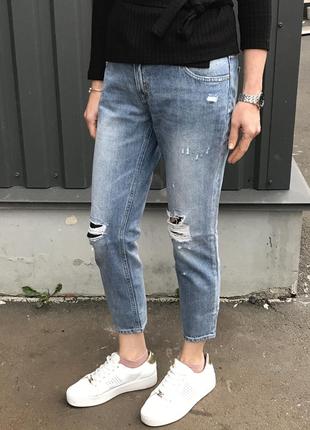 Джинсы mango denim&tees