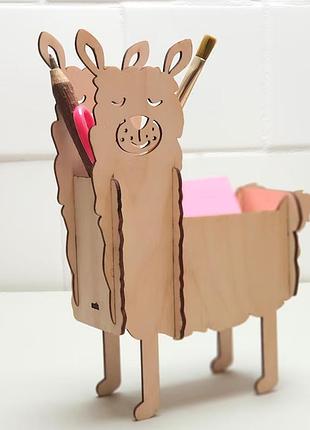 Органайзер для канцтоварів «лама» 186x250x60мм