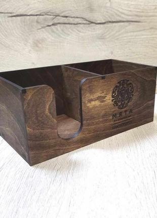 Органайзер, підставка для серветок 28,5x14,5,12 см 5мм