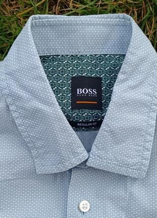 Чоловіча сорочка бренду hugo boss regular fit2 фото