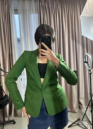 Зелений піджак zara