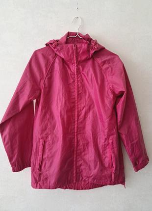 Куртка рожева вітровка5 фото