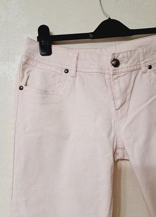 Котонові брюки з рожевим відтінком2 фото