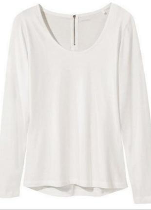 Базова біла блуза котон3 фото