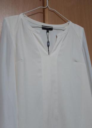 Біле плаття міді з шифоновими рукавами3 фото