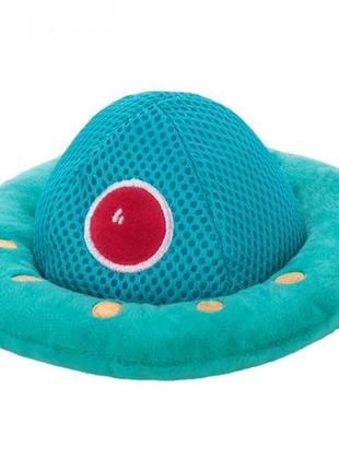 Игрушка для собак charming toy starry dream ufo led светится, со звуком 9*17cm