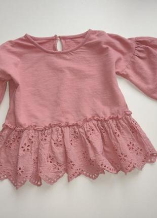 Стильная кофточка блузка трикотажная