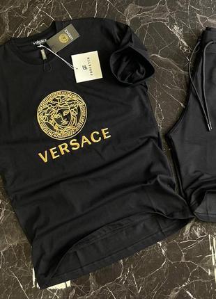 Літній костюм в стилі versace5 фото