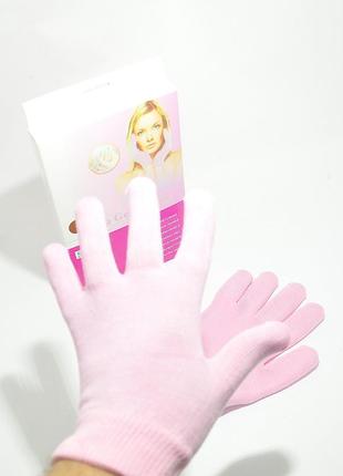 Зволожуючі гелеві рукавички spa gel gloves увлажняющие гелевые перчатки6 фото