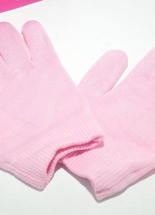 Зволожуючі гелеві рукавички spa gel gloves увлажняющие гелевые перчатки3 фото