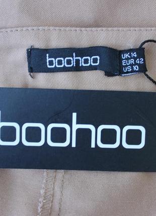 Укорочені штани карго boohoo з високою талією, бавовна4 фото