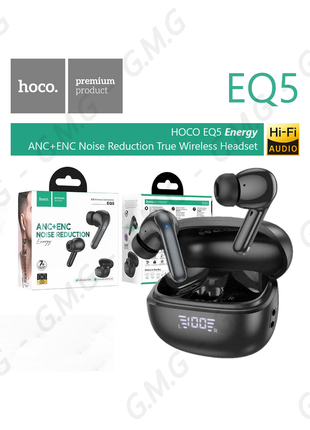 Беспроводные tws наушники hoco eq5 energy anc+enc