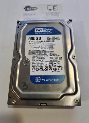 Не робочий жорсткий диск на запчастини 500 gb wd blue — hdd 3....