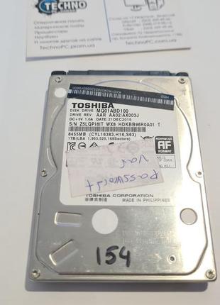 Не робочий жорсткий диск на запчастини 1000 gb 1 tb toshiba mq...