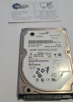 Жорсткий диск із дефектами на запчастини 160 gb seagate hdd дл...