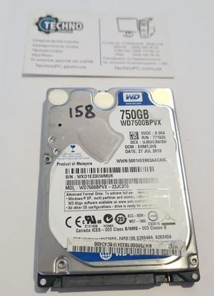 Не робочий жорсткий диск на запчастини 750 gb western digital ...