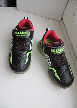 Кроссовки skechers скечерс с мигалками4 фото