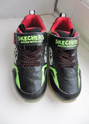 Кроссовки skechers скечерс с мигалками5 фото