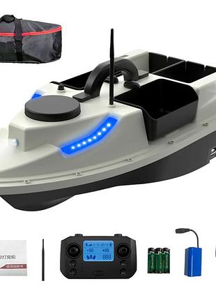 Кораблик для завозу прикормки з gps і 4 бункерами v900 tccikad...