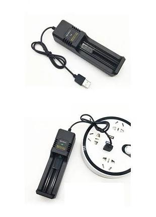Універсальна usb зарядка акумуляторів 3,7 в no1574