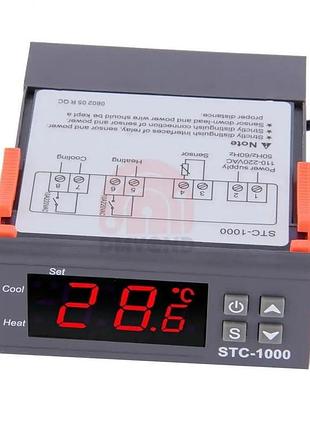 Цифровий терморегулятор stc-1000 10а 220в №385