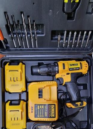 Шурупокрут з набором інструментів dewalt no1809