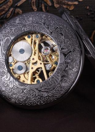 Механічні кишенькові годинники baxta ks №00365 фото