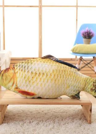 Декоративна подушка риба 75 см №1330