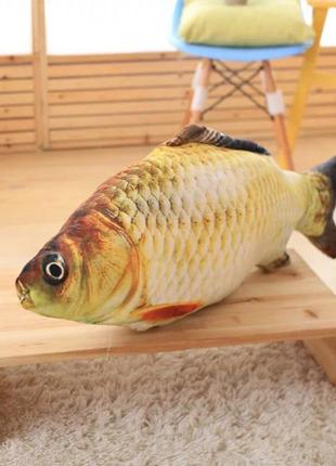 Декоративна подушка риба 75 см №13302 фото