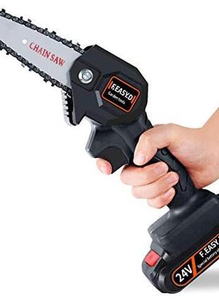 Акумуляторна ручна ланцюгова пила 24 v no1824