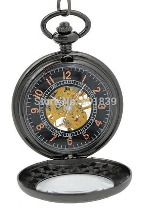 Механічні кишенькові годинники yisuya №00459 фото