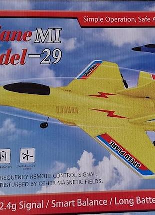 Іграшка модель літака винищувач міг-29 на радіокеруванні no1762