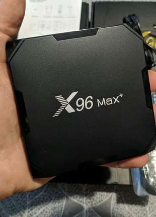 Медіа приставка x96 max plus 2/16 4/64gb amlogic s905x3 bt4 тб бо