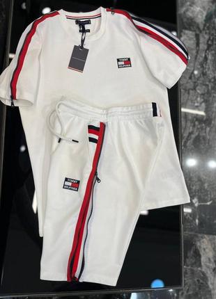 Літній костюм комплект в стилі tommy hilfiger