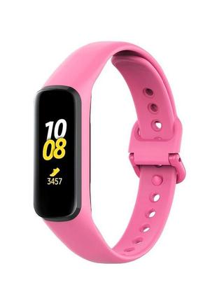 Ремешок silicone sport band samsung galaxy fit2 sm-r220 pink2 фото