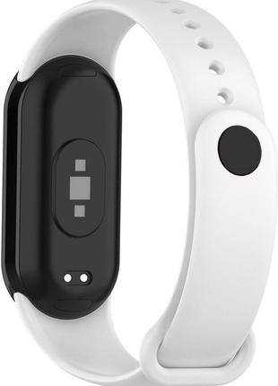 Ремінець силіконовий anchor xiaomi mi band 8 no 02 білий