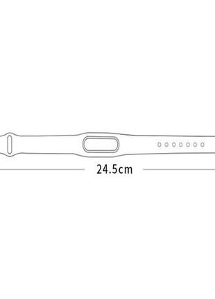 Ремешок cartoon strap для xiaomi mi band 5 / 6 grey kaws2 фото