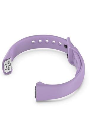 Ремешок original silicone strap для samsung galaxy fit r370 lilac3 фото