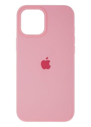 Чехол space original full size apple iphone 12 pro max light pink