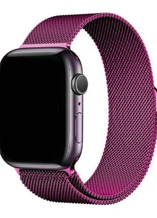 Ремешок milanese loop strap apple watch 38 / 40 mm purple