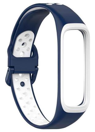 Ремешок silicone band double color samsung galaxy fit2 sm-r220...2 фото