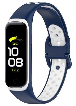 Ремешок silicone band double color samsung galaxy fit2 sm-r220...3 фото