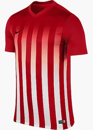 Футболка nike ss striped division ii jsy red/white