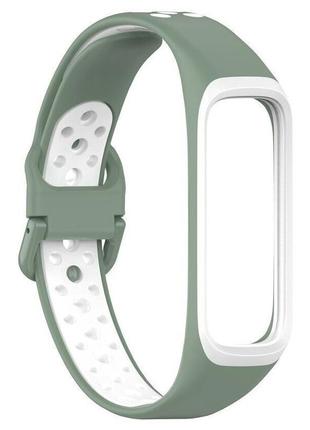 Ремешок silicone band double color samsung galaxy fit2 sm-r220...2 фото