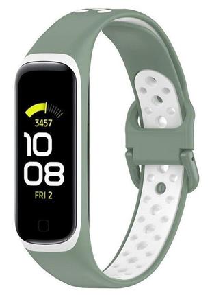 Ремешок silicone band double color samsung galaxy fit2 sm-r220...3 фото