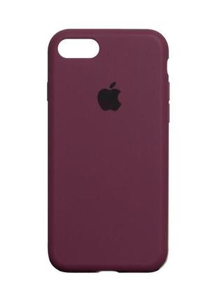 Чохол original full size для apple iphone se (2020) maroon1 фото