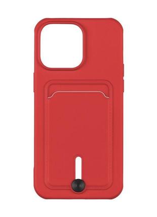 Чехол otterbox colorfull pocket card iphone 15 plus red
