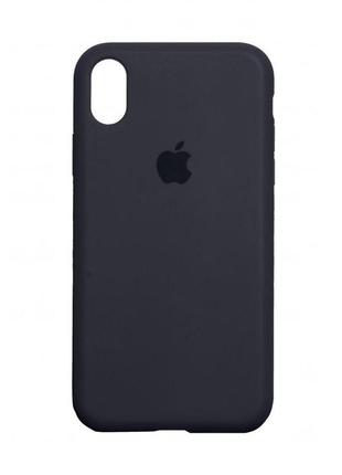 Чохол original full size для apple iphone xr dark grey1 фото